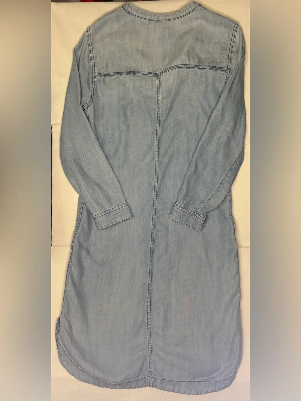 J. Crew Light Blue Denim Tunic Dress